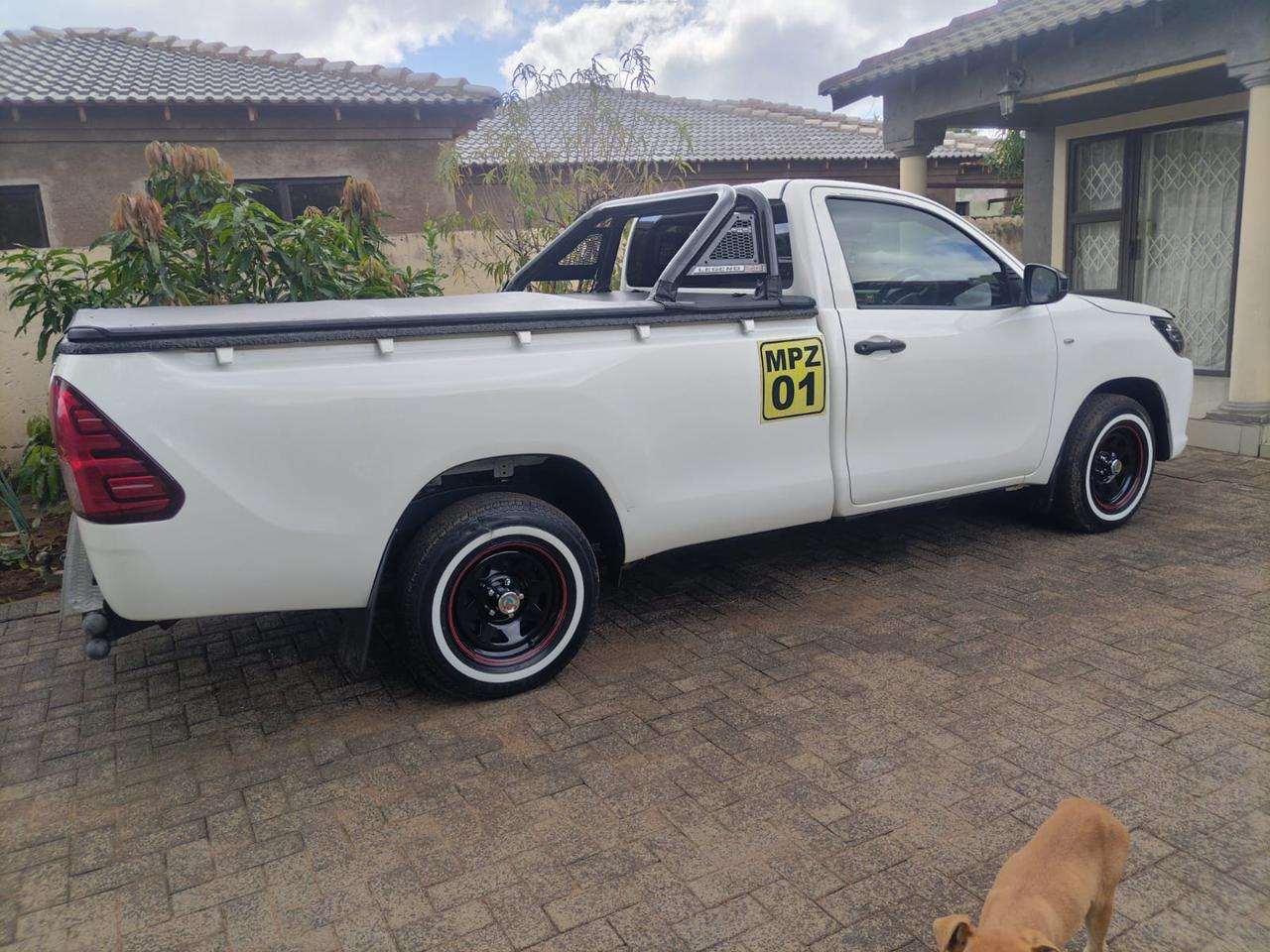 Mpozitho company vehicle marked MPZ 01 used for site support